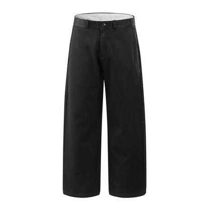 2026 Spring Summer New 100% Cotton Casual Straight Trousers for Men Clothing Soft Comfort Linen Male Pants LX6032