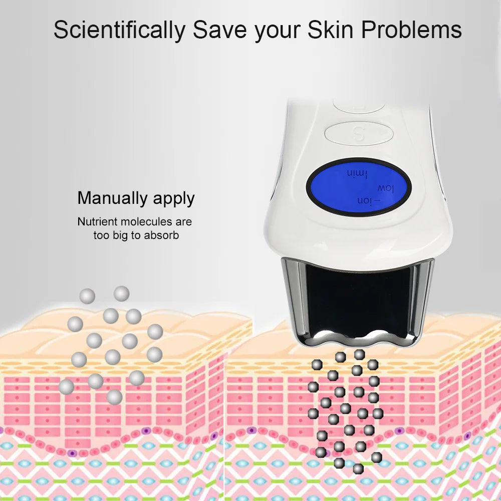 Microcurrent Face Lift Machine Skin Rejuvenation Lifting Tightening Anti-Wrinkle Galvanic Beauty Care Micocurrents Facial Device