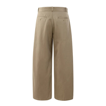 2026 Spring Summer New 100% Cotton Casual Straight Trousers for Men Clothing Soft Comfort Linen Male Pants LX6032